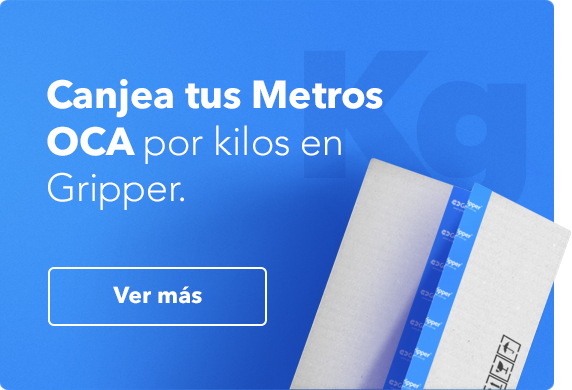 Canjeá tus metros OCA por kilos en Gripper